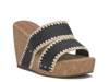 Vickta Wedge Sandal Black view