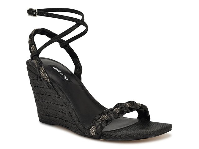 【NINE WEST】Nashy ウェッジ サンダル Nine West Nashy Wedge Sandal - Free Shipping | DSW