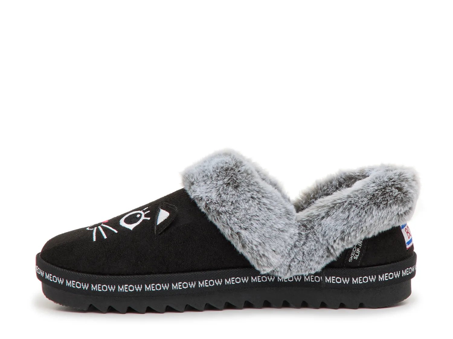 BOBS Slip-Ins Cozy Kiss Meow Slipper
