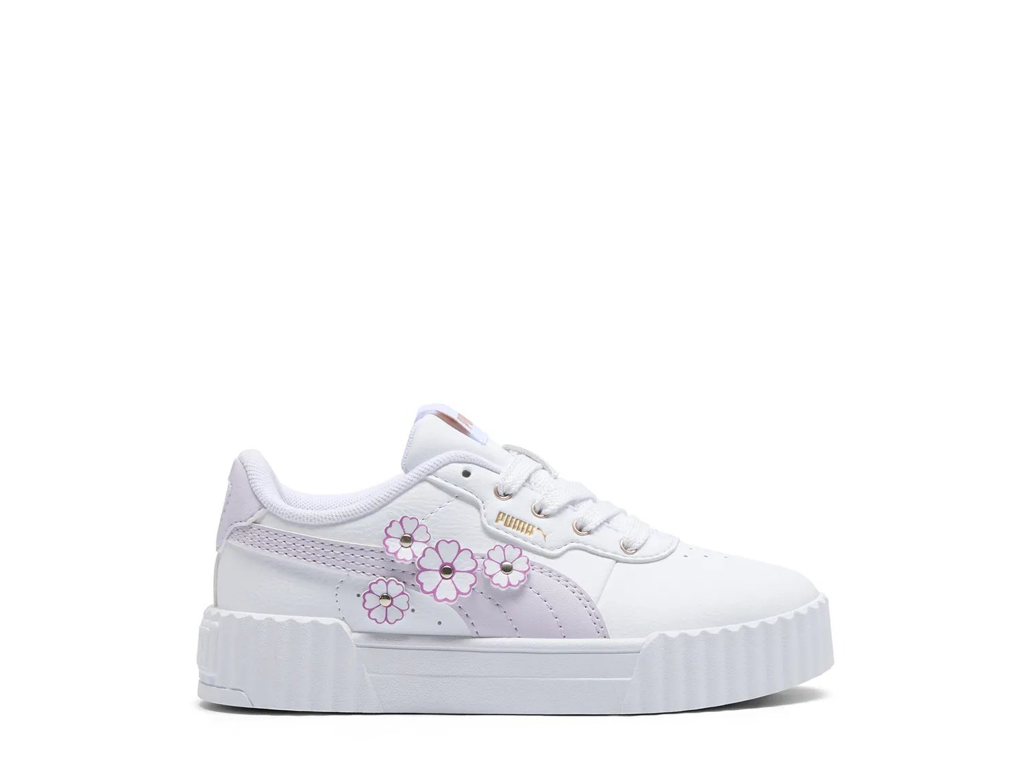 Модные кроссовки для девочек Puma Carina 3.0 First Blossom Sneaker