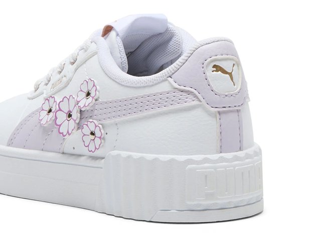 Puma Carina 3.0 First Blossom Sneaker - Kids' - Free Shipping | DSW