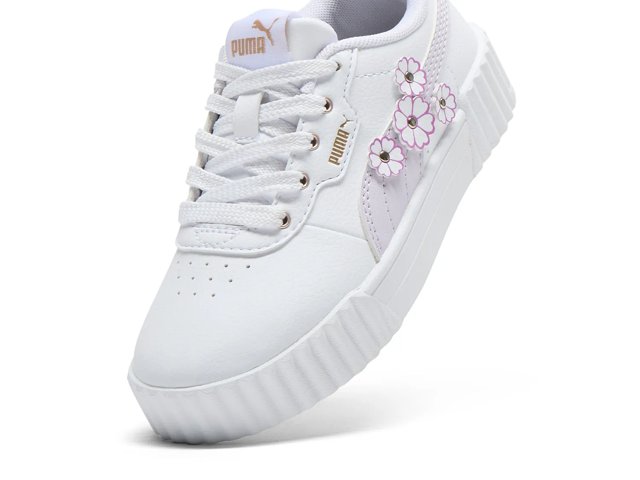 Puma Carina 3.0 First Blossom Sneaker - Kids' - Free Shipping | DSW