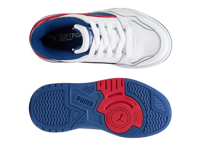 Puma Rebound Retro Sneaker - Kid's - Free Shipping | DSW