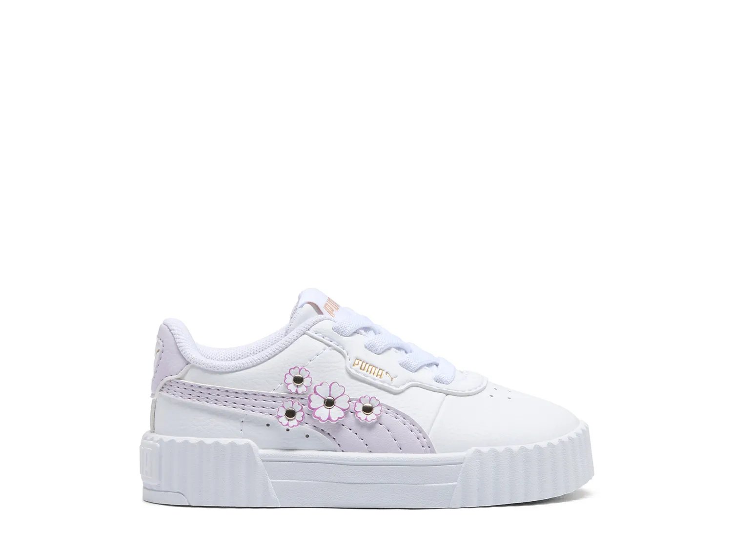 Модные кроссовки для девочек Puma Carina 3 First Blossom Slip