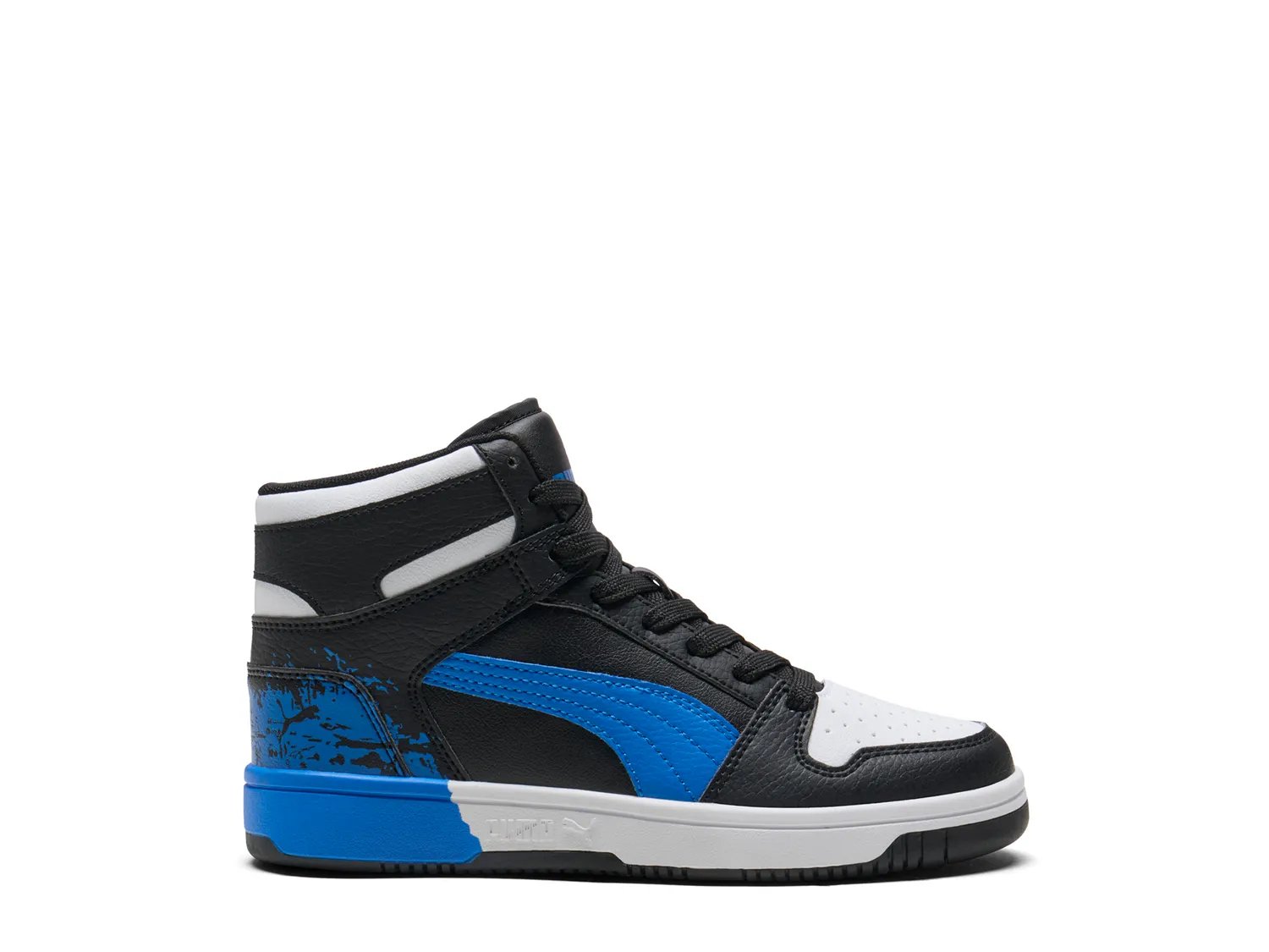 Модные кроссовки для мальчиков Puma Rebound Layup RCL Scruff Reverse High