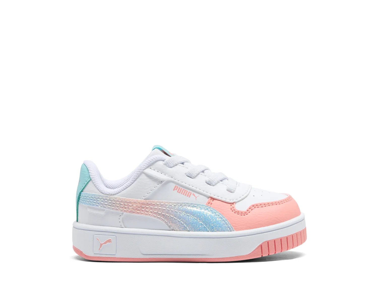 Модные кроссовки для девочек Puma Carina Sparkle Fade Slip