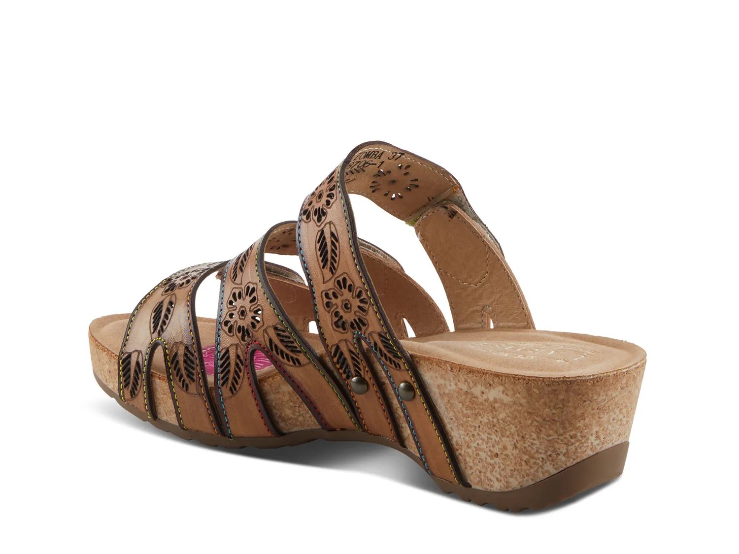 Carbone Wedge Sandal