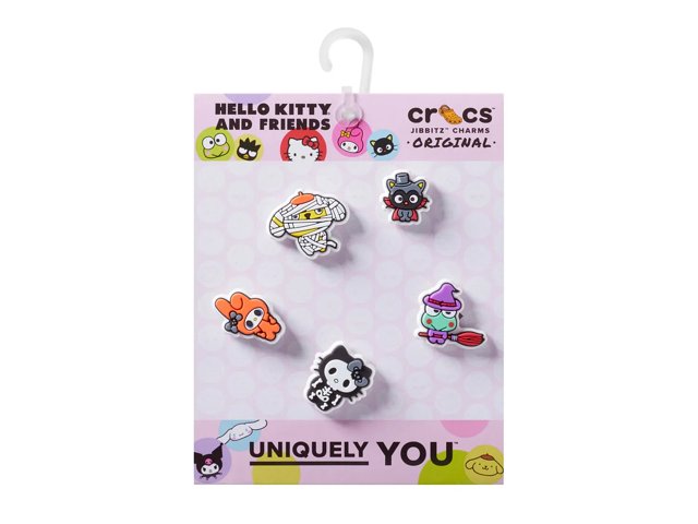 Crocs Hello Kitty & Friends Halloween Jibbitz Set - 5 Pack - Free