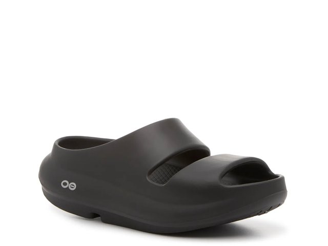 【kkkkk】OOFOS Ooyea OOFOS OOYEA - BLACK – Kaufman Shoes