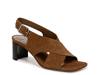 Omega Sandal Dark Brown Suede view
