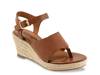 Hilo Espadrille Wedge Sandal Dark Brown view