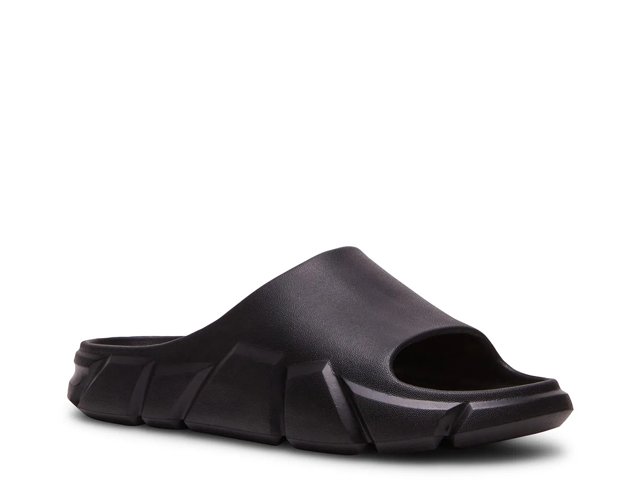 ★Steve Madden★新作★大人気★SADIE BLACK LEATHER★サンダル ☆Steve Madden☆新作☆大人気☆SADIE BLACK LEATHER☆サンダル