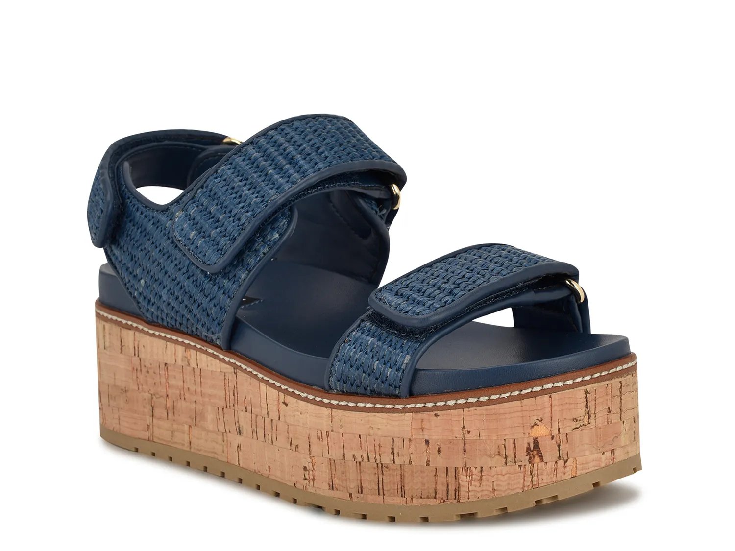 Женские босоножки на танкетке Nine West Heavin