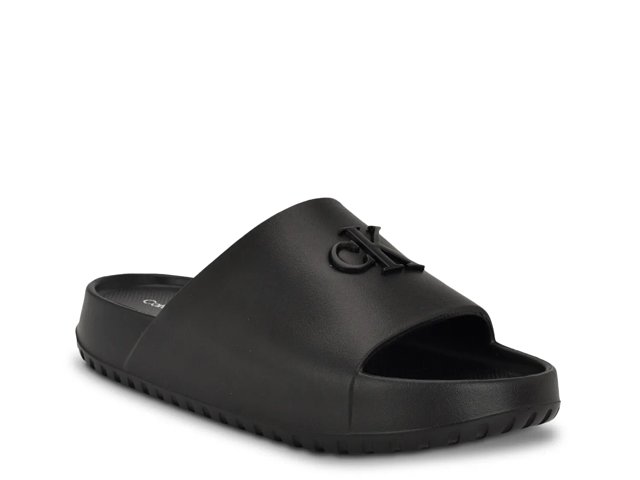 【 】★サンダル★ Women's Nanzey Logo Sandals Calvin Klein Nanzey Slide Sandal - Women's - Free Shipping | DSW