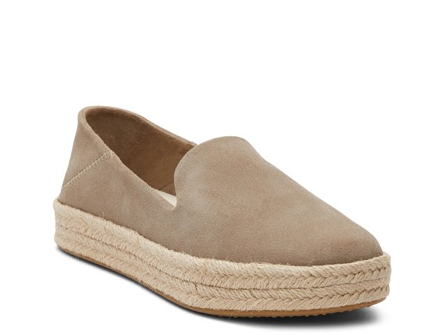 TOMS Carolina Platform Espadrille Slip-On - Women's