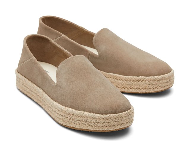 TOMS Carolina Platform Espadrille Slip-On - Women's