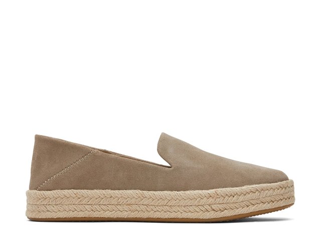 TOMS Carolina Platform Espadrille Slip-On - Women's