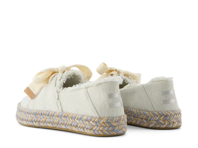 TOMS Carolina Lace Up Platform Espadrille Sneaker - Women's