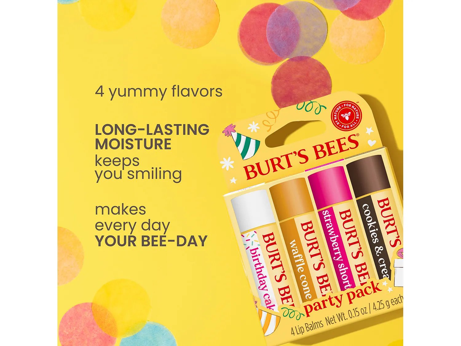 Party Lip Balm Set - 4 Pack