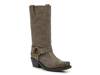 Lorrie Harness Western Boot Smoke view