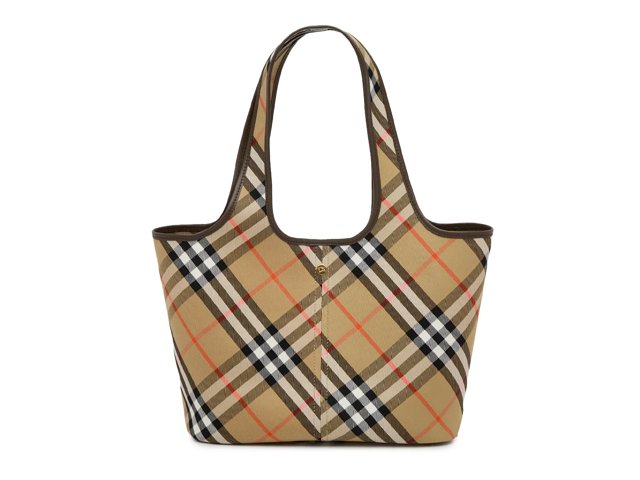 Burberry Small Check Tote & Pouch - Free Shipping | DSW