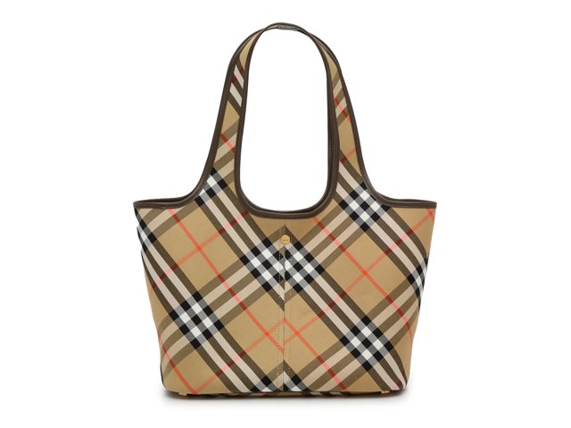 Burberry Small Check Tote & Pouch - Free Shipping | DSW