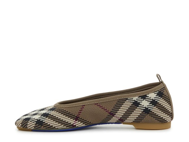 フラットシューズ Burberry 'Baby' ballet flats Baby Burberry Check ballet flats in multicoloured - Burberry