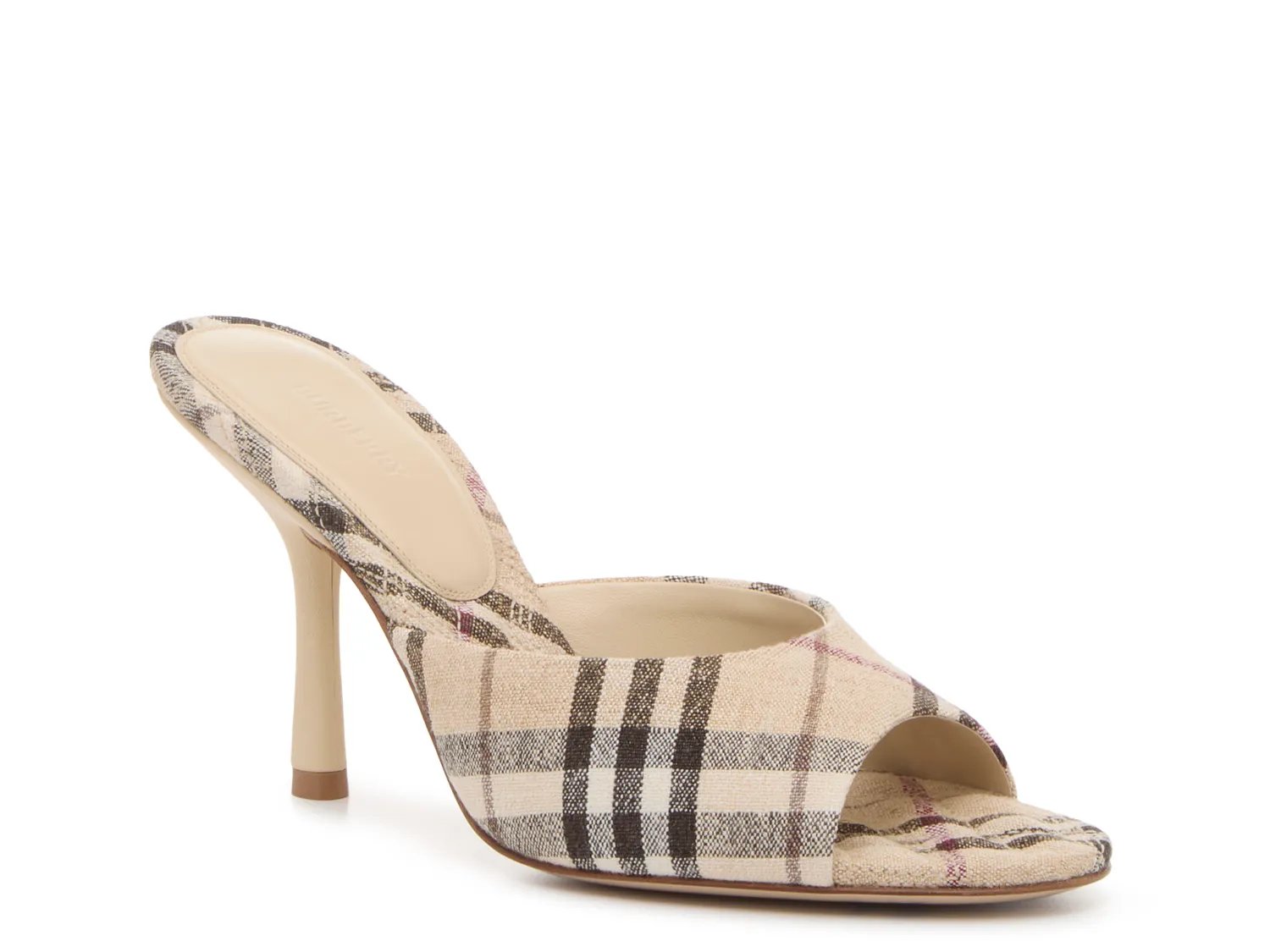 サンダル・ミュール Burberry Dive Check sandals - Burberry - Synthetic - Beige Sandals Burberry Beige size 44 EU in Plastic - 43199338