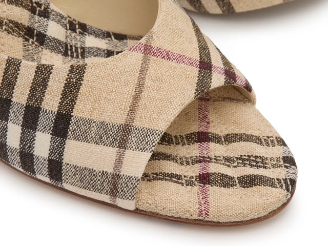 【送料&関税込】Burberry Mews Sandals Burberry 65mm Mews Sandals | Green | FARFETCH CA