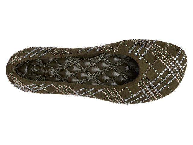 【送料&関税込】Burberry baby Ballet Flats Burberry Baby Check Knit Ballerina Flats | Neiman Marcus