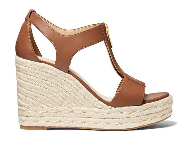 Michael Michael Kors Berkley Wedge Sandal - Free Shipping | DSW