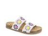 Monica Sandal Ivory Floral view