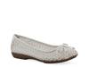 Chelcy Ballet Flat White Fabric view