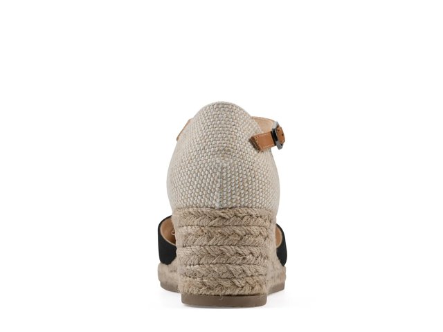 White Mountain Maintain Espadrille Wedge Pump