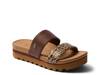 Reef Banded Horizon Hi Wedge Sandal - Free Shipping | DSW