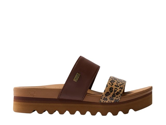 Reef Banded Horizon Hi Wedge Sandal - Free Shipping | DSW