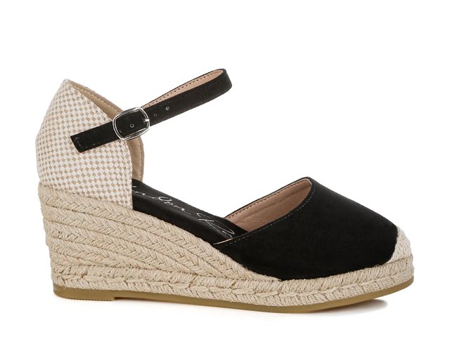 London Rag Paryor Wedge Pump