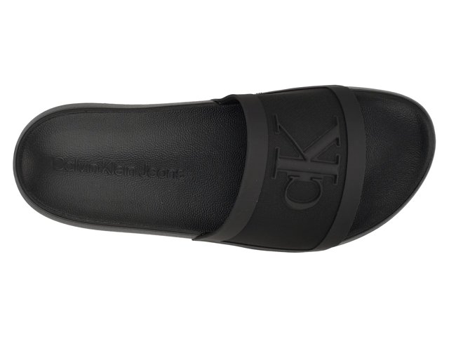 サンダル   Linderz Slide Sandal Calvin Klein Linderz Slide Sandal - Men's - Free Shipping | DSW