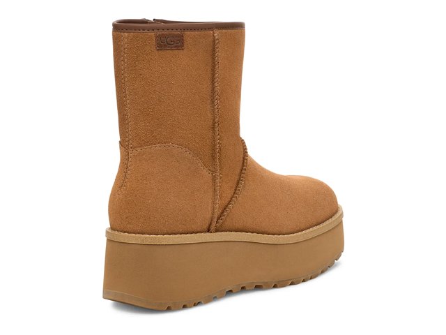 UGG Cityfunc Water-Resistant Platform Bootie - Free Shipping | DSW
