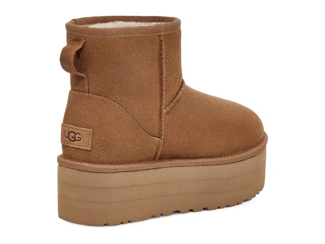 UGG Classic Mini Platform Bootie - Free Shipping | DSW