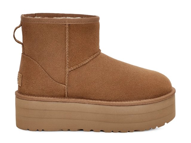 UGG Classic Mini Platform Bootie - Free Shipping | DSW