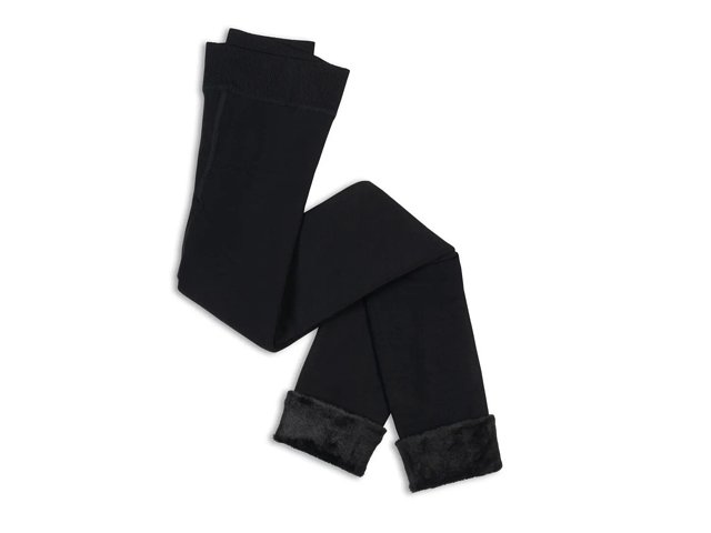 Lemon Faux Fur Lined Leggings - Free Shipping | DSW