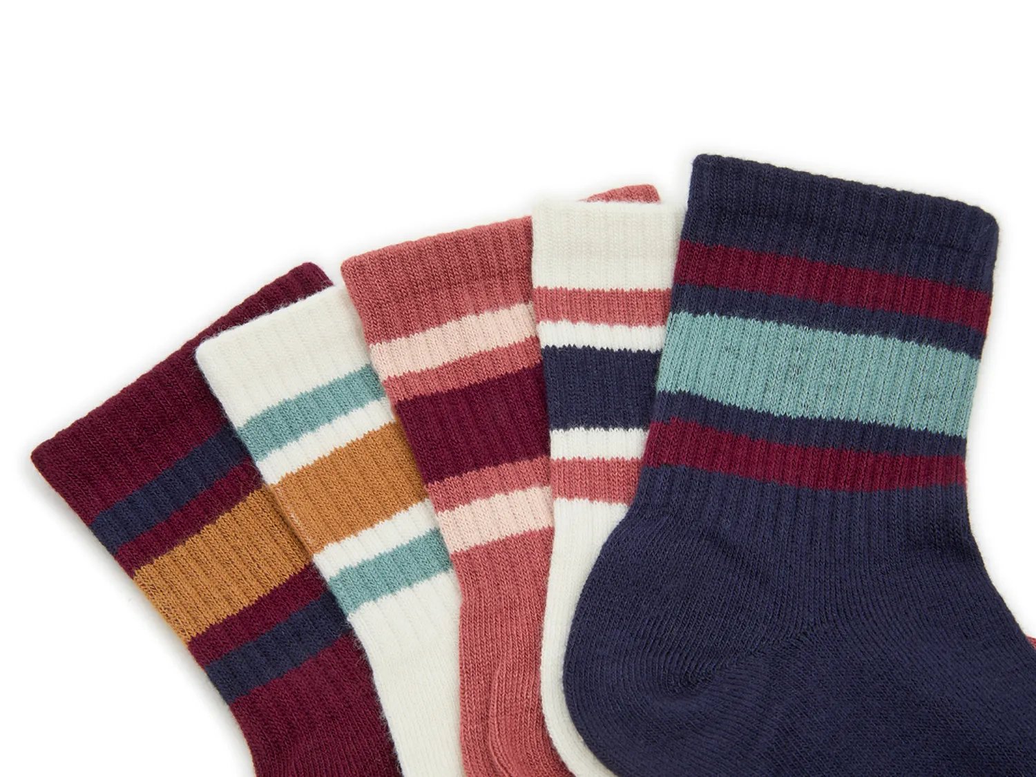 Heritage Varsity Women's Quarter Socks - 5 Pack
