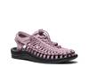 Uneek Fisherman Sandal Black/Light Purple view