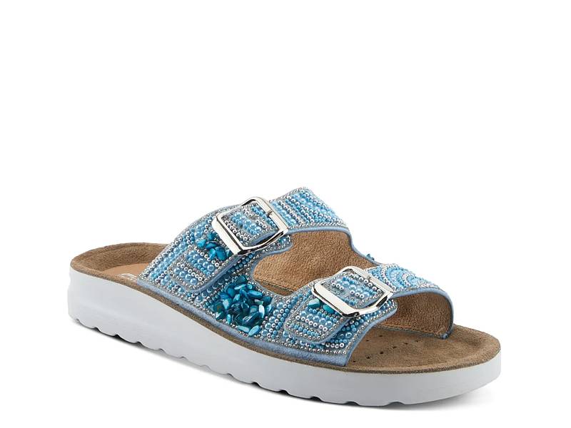【国内発送】GUESS＊Bintai Platform Slide Wedge Sandals GUESS Women's Bintai Platform Slide Sandal | Famous Footwear