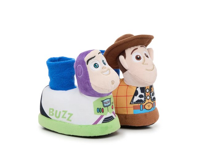 Ground Up Toy Story Buzz & Woody Slipper - Kids'