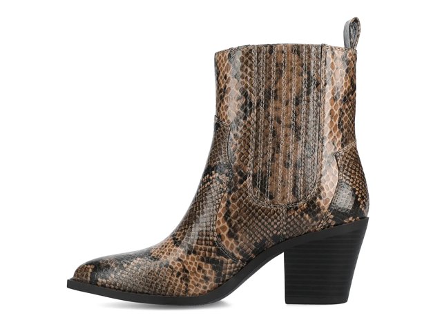 Journee Braylee Western Bootie - Free Shipping | DSW
