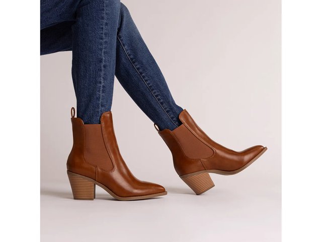Journee Rosemary Bootie - Free Shipping | DSW