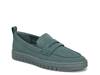 Uptown Penny Loafer Pacific Blue Suede view
