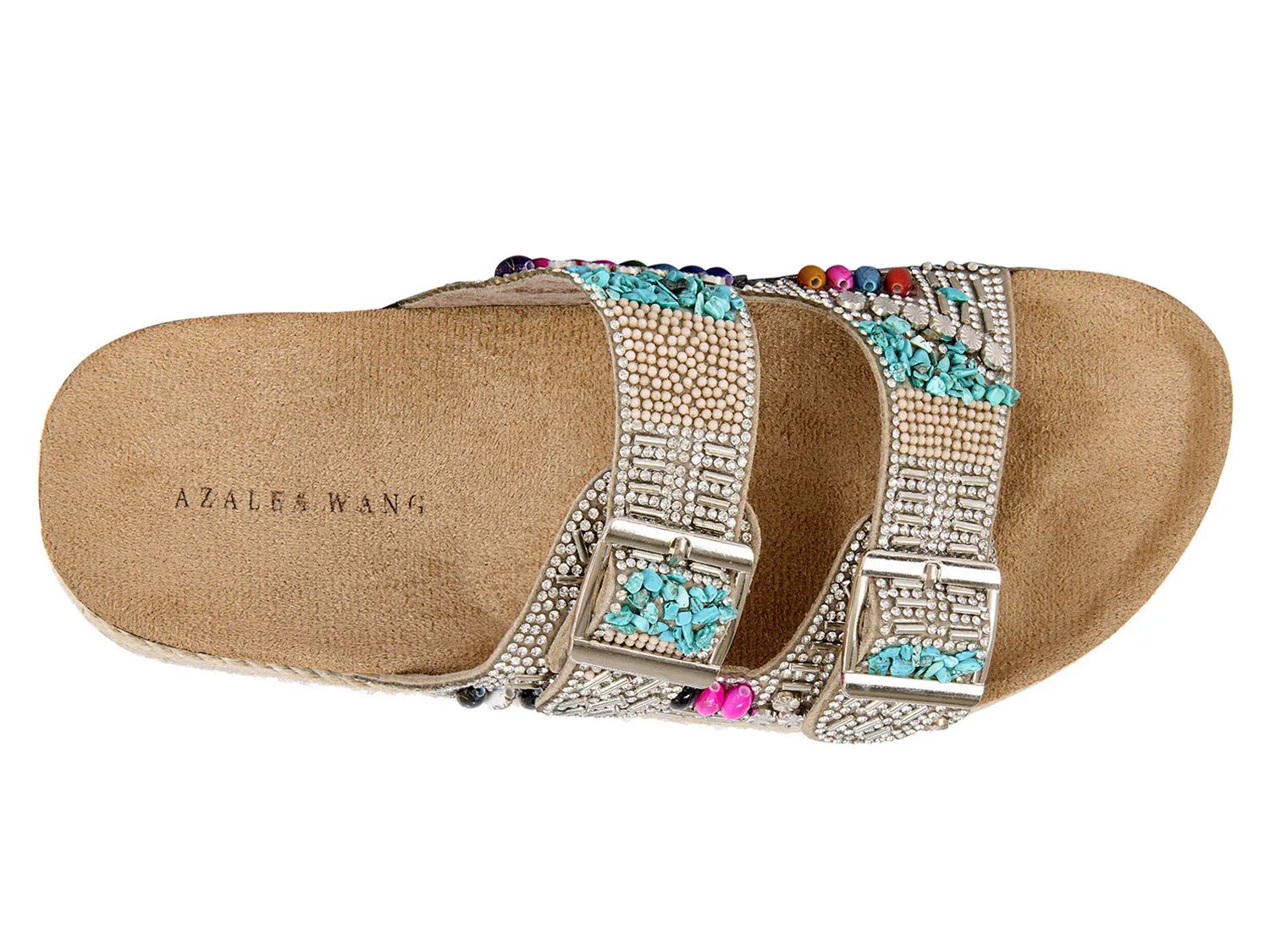 Kaylum Espadrille Platform Slide Sandal